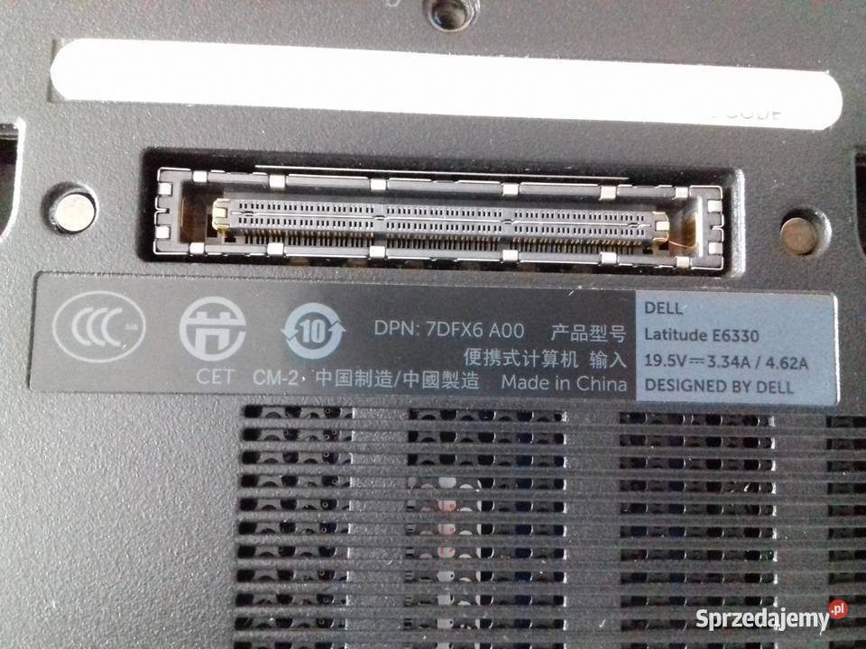 Dell Latitude E6330 i53320M DDR3 8GB eSATA Bydgoszcz sprzedam