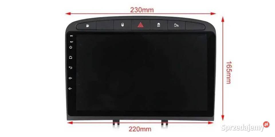 Radio android 12 Peugeot 308 308SW 408 wifi gps Radioodtwarzacze Ożarowice