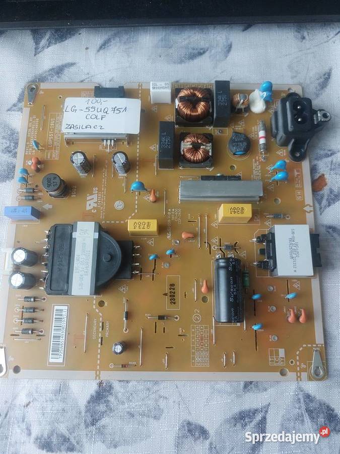 LG55UQ751 COLT ZASILACZ LED Telewizory sprzedam