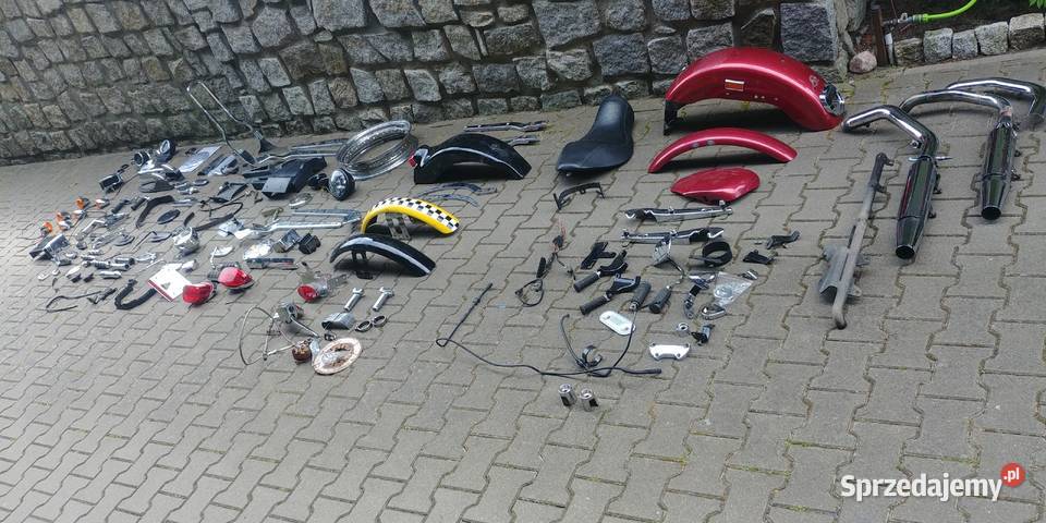Harley Dyna Softail Sportster Ironhead części Elementy nadwozia Szczecin