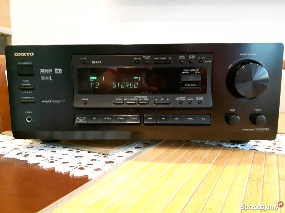 ONKYO TX-DS575X AMPLITUNER KINA DOMOWEGO DOLBY DIGITAL DTS