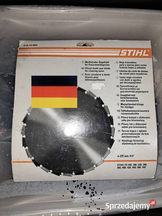 Tarcza tnąca do kosy mechanicznej STIHL 4110 713