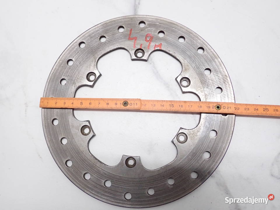 Tarcza 220mm Hamulca Tył 49mm Grubości Aprilia lubuskie Strzelce Krajeńskie sprzedam