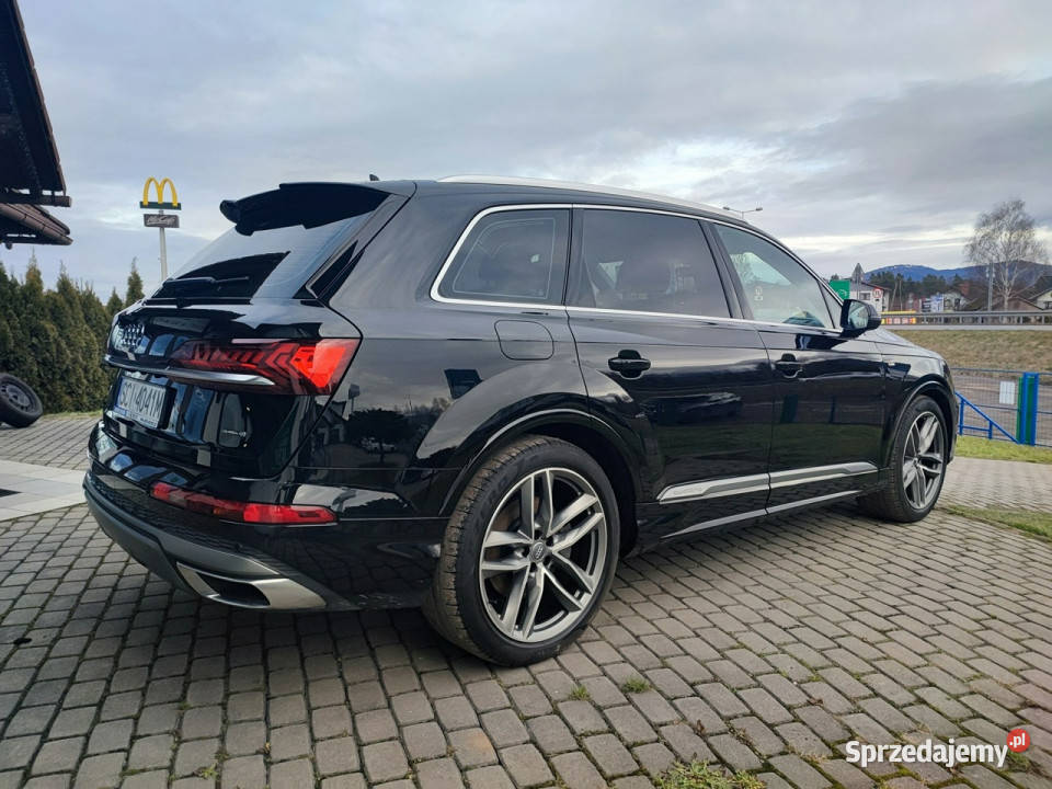 Audi Q7 Krajowy serwisowany w ASO SLine II 2015 tempomat Ustroń