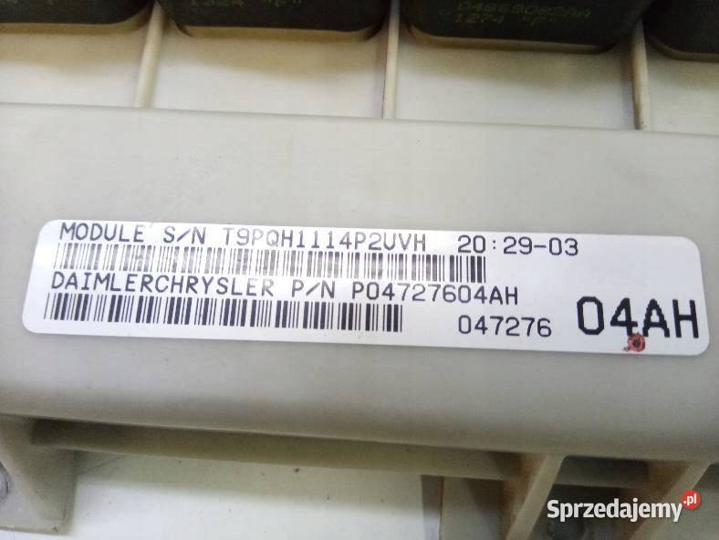 MODUŁ P04727604AH Chrysler Pacifica I 20032008 Komputery