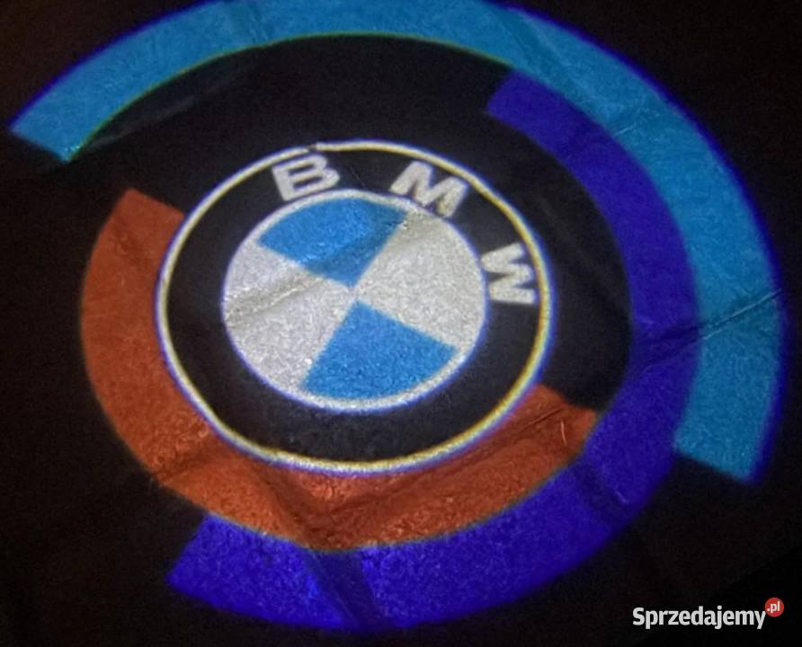 Lampki 2 x LED z wzorem BMW 50 lecie Ruda Śląska