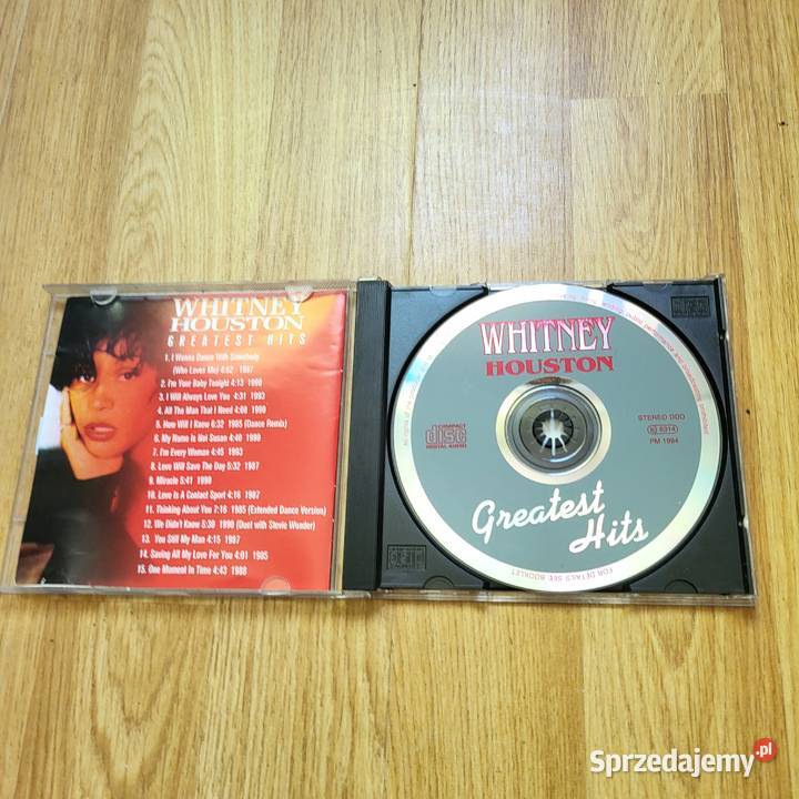 19 Whitney Houston na płytach CD Bydgoszcz