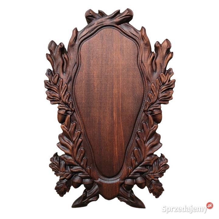 K318P Rzeźbiona deska pod rogacza koziołka Szczekociny