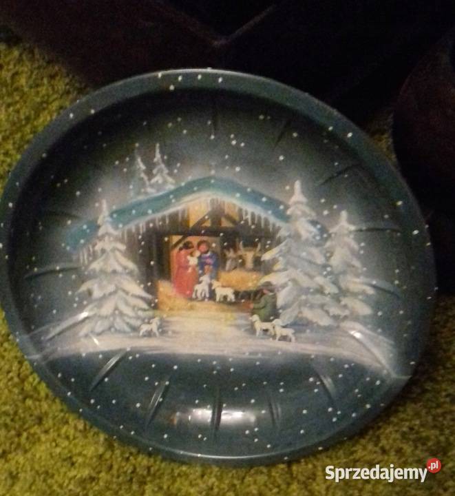 ładny talerz metalowy Warszawa