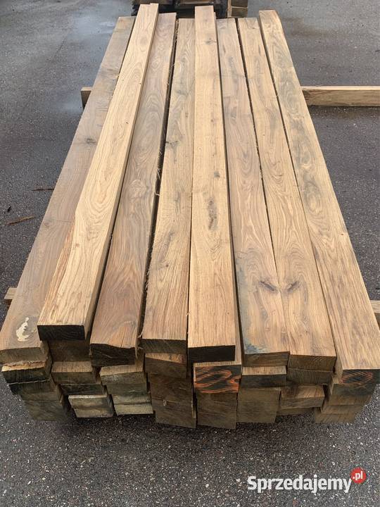 Kantówka dębowa 5x10 10x10 słupki belki podkłady Pozostałe