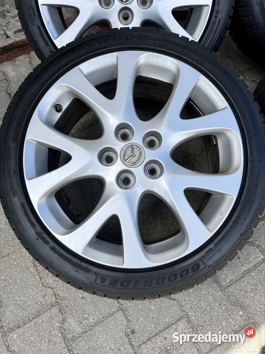 Felgi koła 18 5x1143 oryginalne Mazda opony