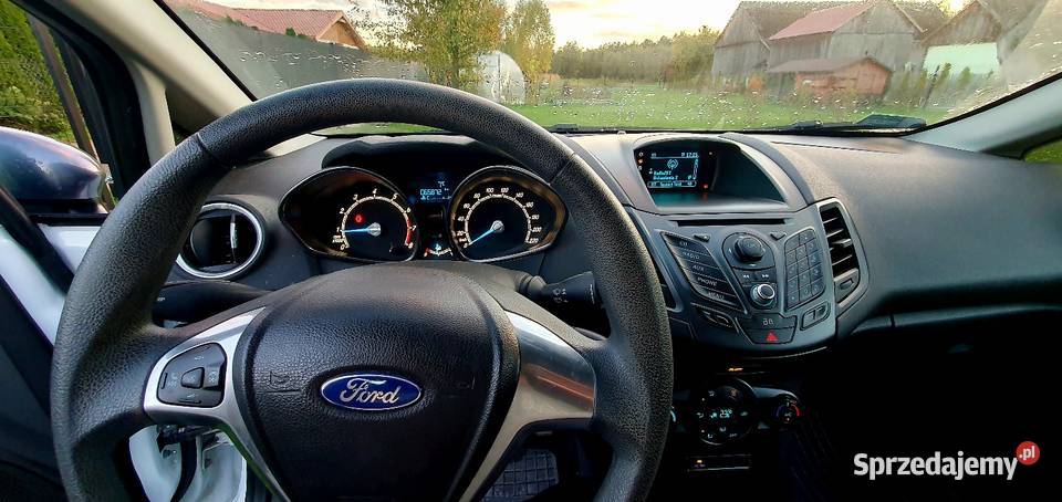 Ford fiesta 14r 10 ecoboost PRZEBIEG 65 ledy hak 65872km Łuków