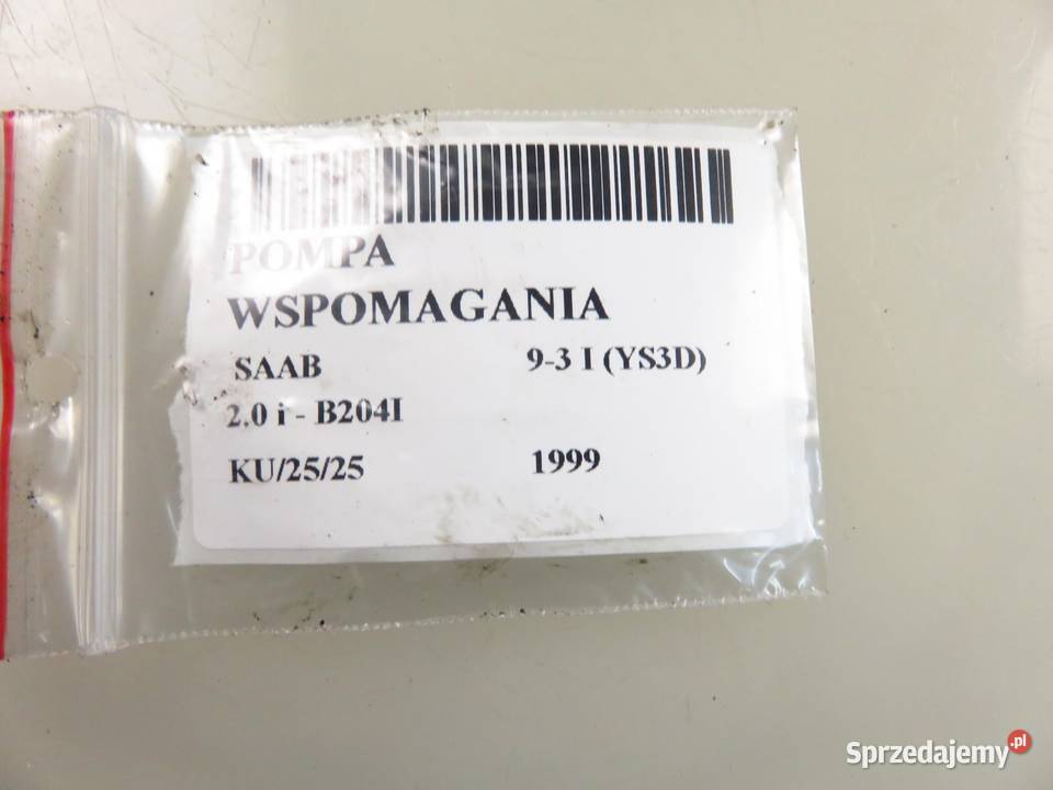 POMPA WSPOMAGANIA SAAB 93 I YS3D 20 i B204I sprzedam