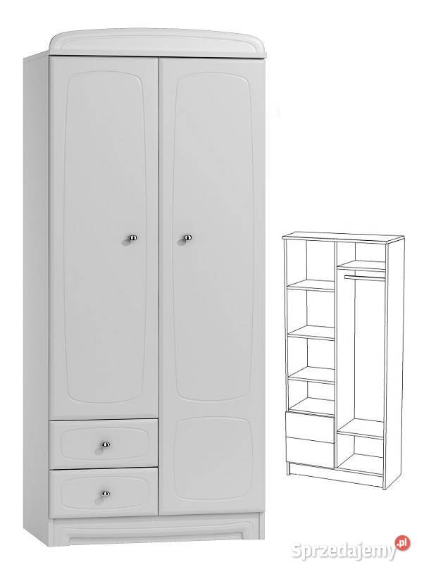 BIANCO N8 MDF szafa dziecka 80x53 w190 mazowieckie