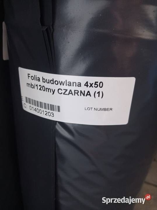 Folia budowlana 4 m szer Limanowa