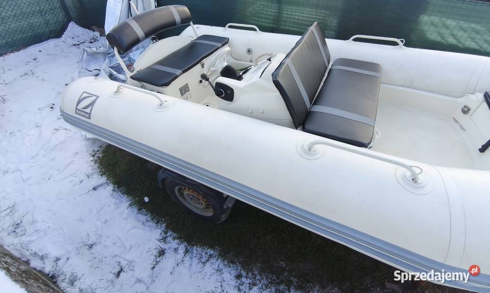 Łódź pontonowa RiB Zodiac 420 małopolskie Tarnów sprzedam
