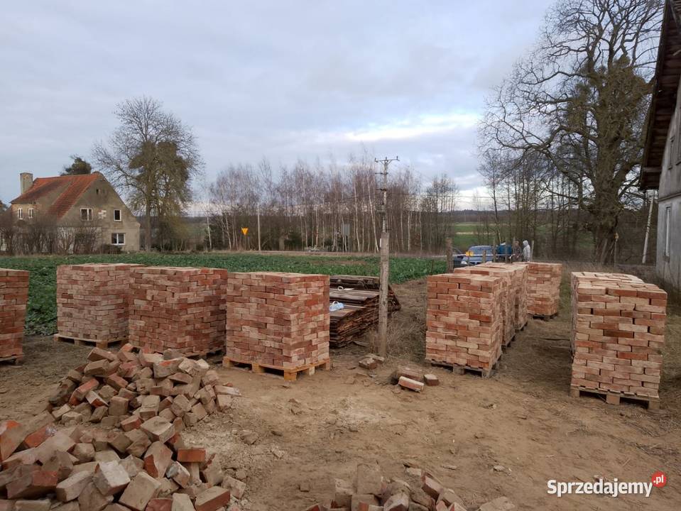 Sprzedam rozbiórkową cegłę poniemiecką warmińsko-mazurskie