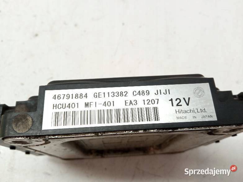 STEROWNIK SILNIKA 18 B 130 46791884 Fiat Punto Sterowniki