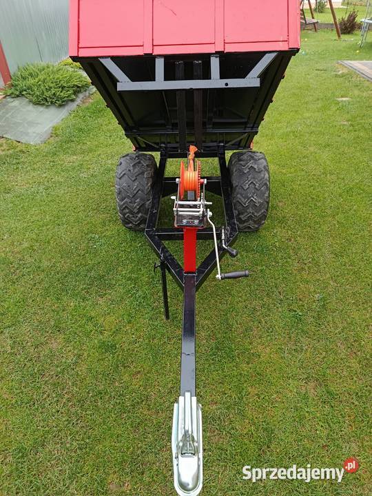 Przyczepka wywrotka do quada 150x100x25 Wielopole Skrzyńskie