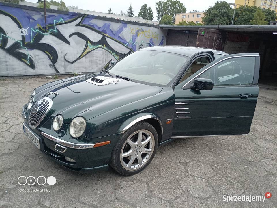 Jaguar s type 40 benzyna 286 koni automat bez 286KM S-Type Motoryzacja Warszawa