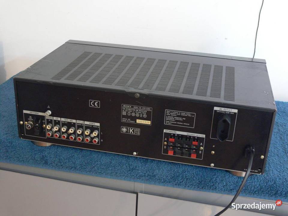 Amplituner Sony STRD365 RDS mocny i sprawny Audio Jasło