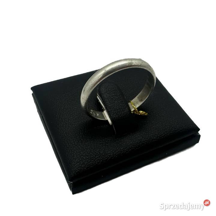 Srebrna Obrączka Próby 925 31g Rozmiar 25 warmińsko-mazurskie Elbląg sprzedam