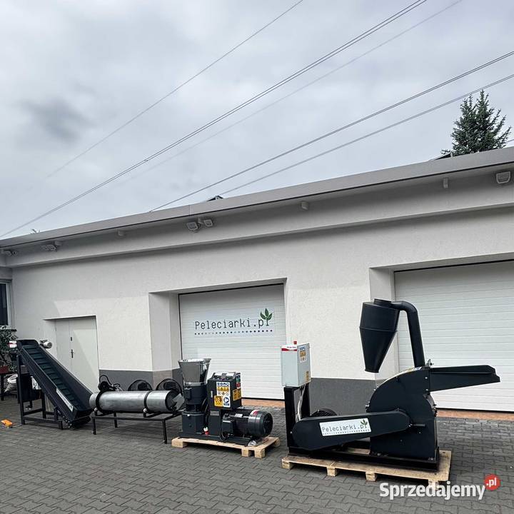 LINIA DO PELETOWANIA 800h PRZEMYSŁOWA PRODUKCJA Myszków