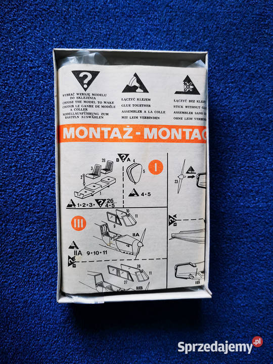 Model samolotu RWD5 bis do sklejania skala 172 z Pozostałe dolnośląskie Polkowice