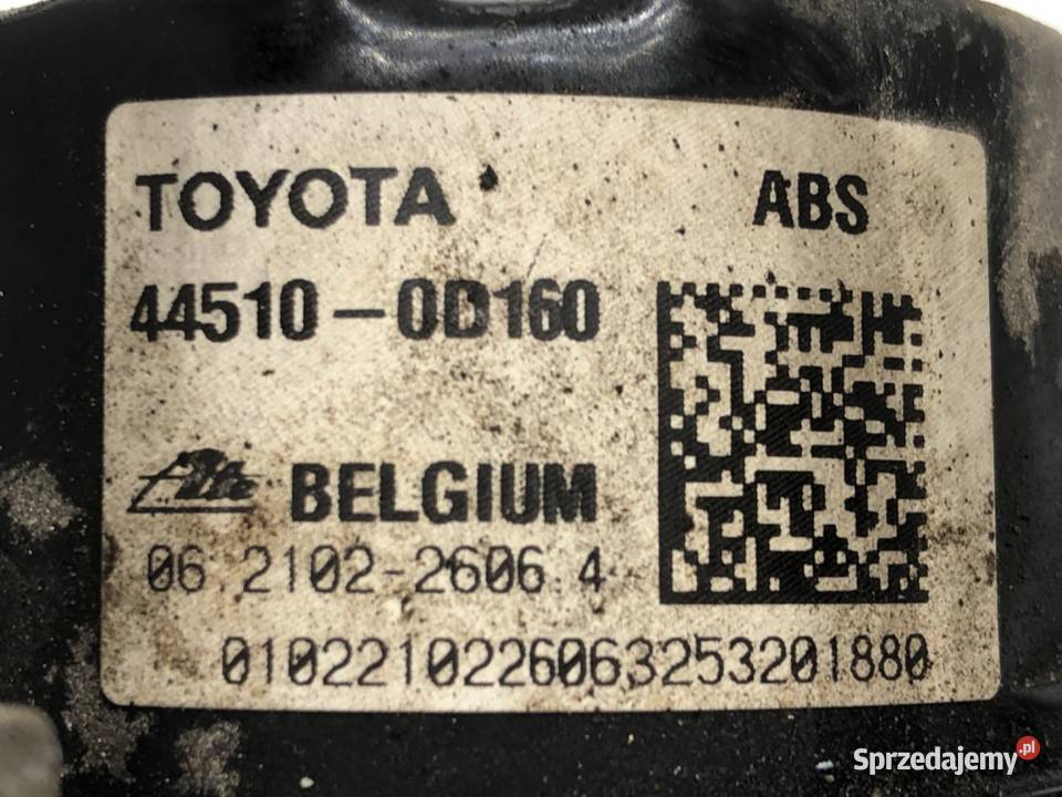 POMPA ABS TOYOTA YARIS III 895410D110 13 99 podkarpackie