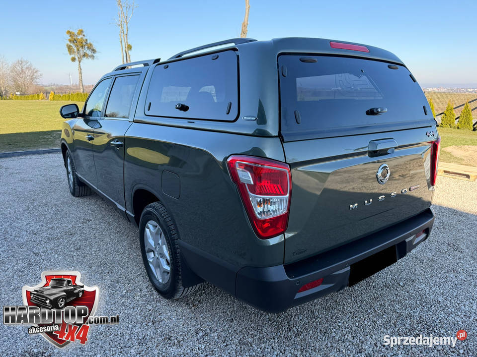 Zabudowa Ssangyong Grand Musso Hardtop na Pakę Pasłęk