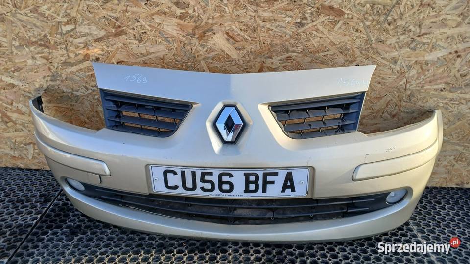RENAULT MODUS ZDERZAK PRZÓD HALOGEN TED11 Zbierkowo