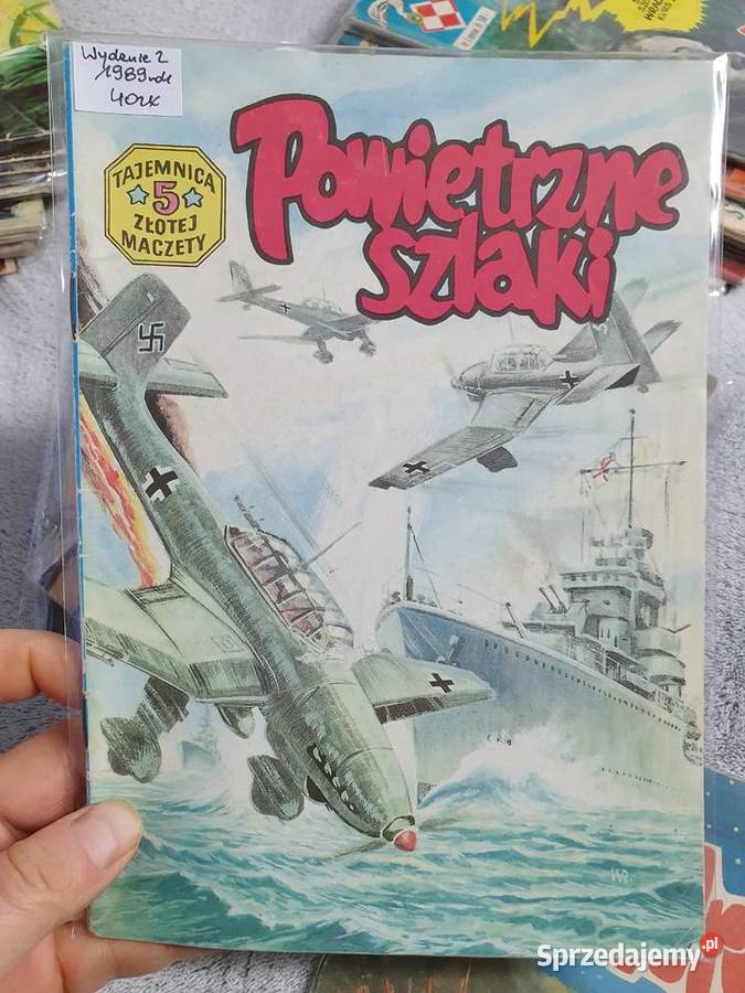 Tajemnica Złotej Maczety zestaw 4 komiksów wyd2 Gdynia