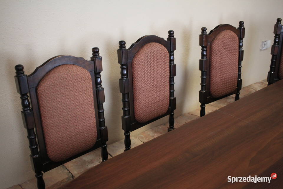 Stół jadalniasalon komplet krzeseł Góra sprzedam