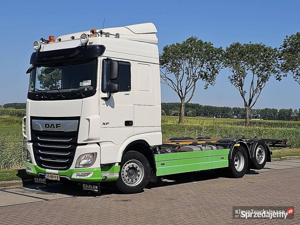 DAF XF 480 FAR CLEAN MANUAL system BDF 6x2 2021 737020km