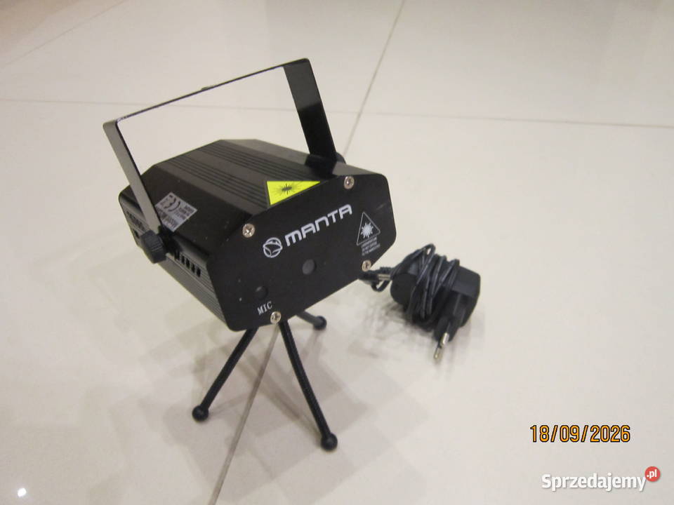 Projektor laserowy Manta MDL008 Disco