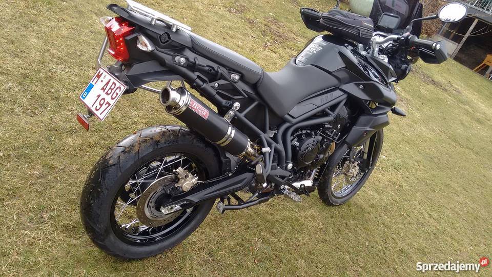 HUZAR EXHAUST wydech tłumik OWAL Triumph Tiger Błażowa