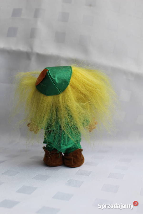 Troll Russ Żółte Piotruś Pan Storybook Elf Bielsko-Biała
