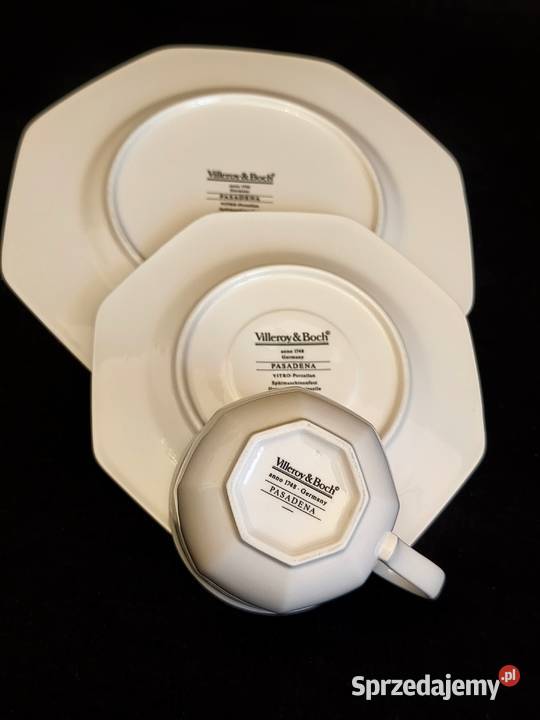 Zestaw kawowy trio Villeroy Boch Pasadena Chełm
