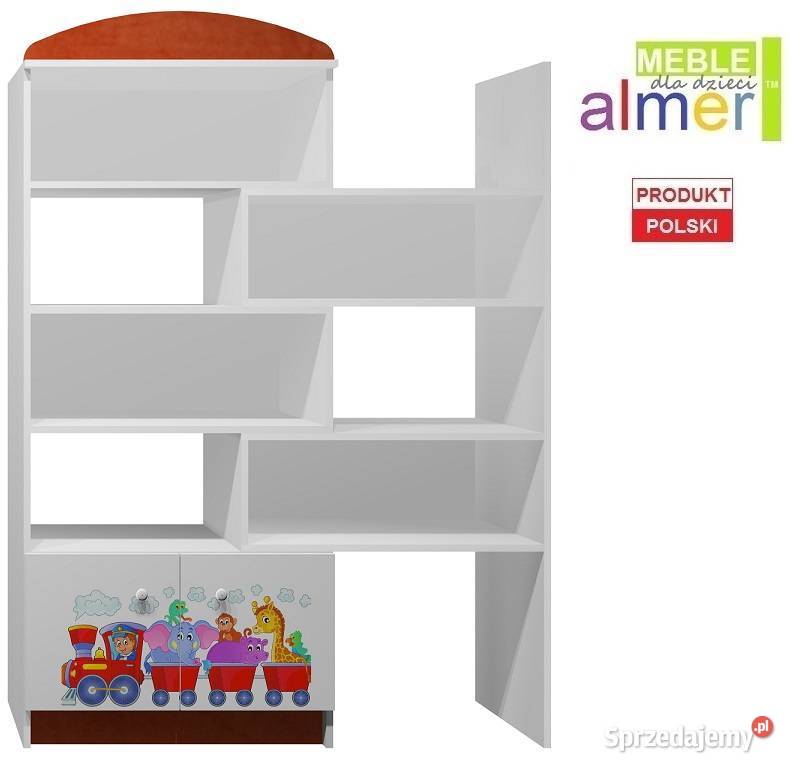 POCIĄG 5 N37 regał z regulacją dziecięcy Szczecin