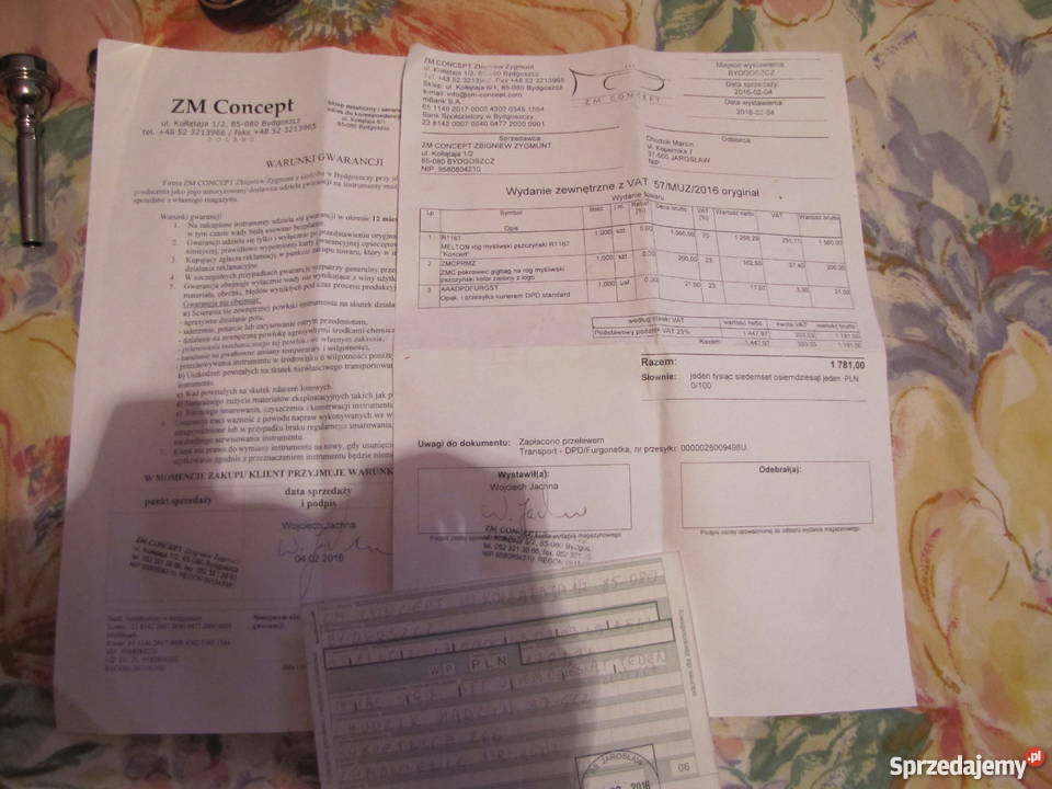 Melton Róg Myśliwski R1167 Koncert podkarpackie Rokietnica