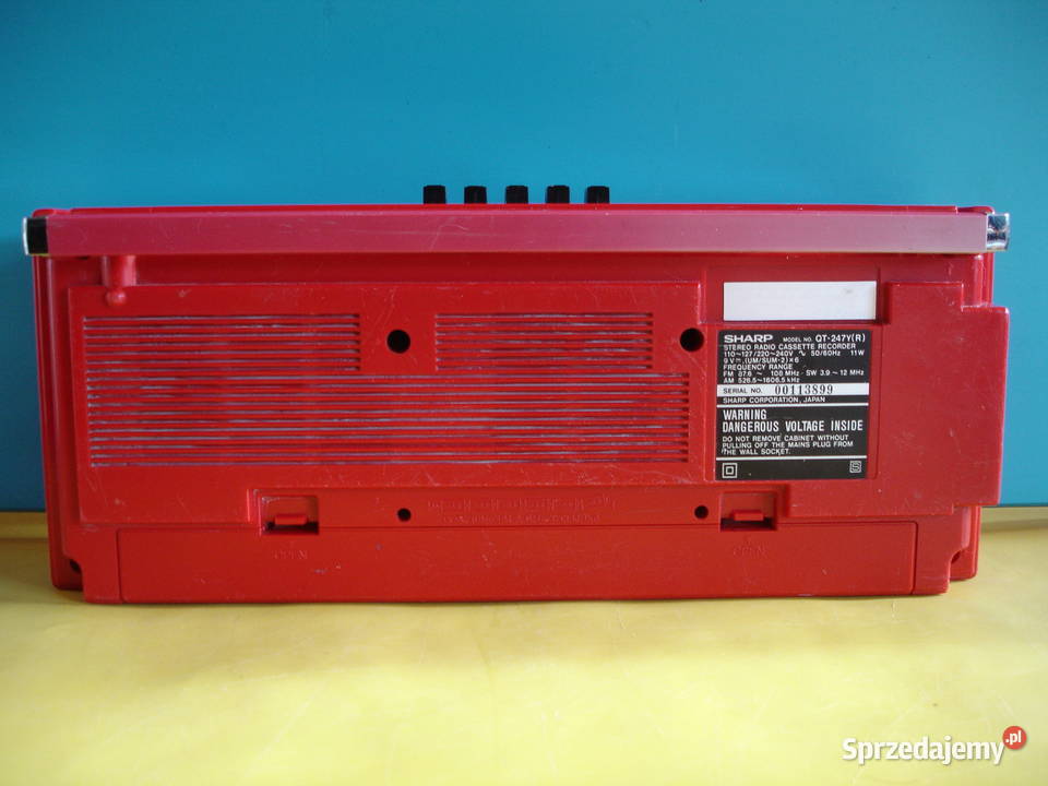 Radiomagnetofon SHARP QT247 Zielona Góra sprzedam