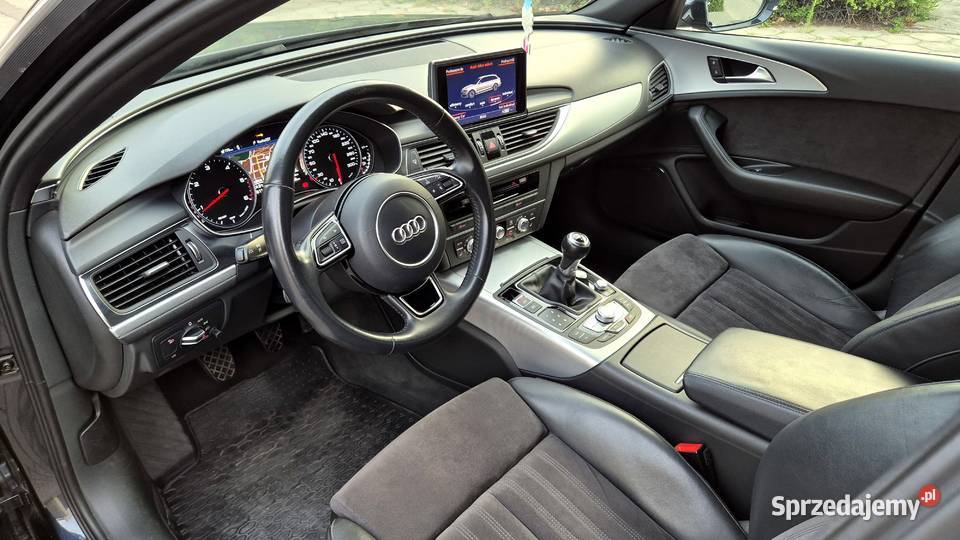 Audi A6 C7 Lift Sline BOSE MATRIX PNEUMATYKA pierwszy właściciel Leszno