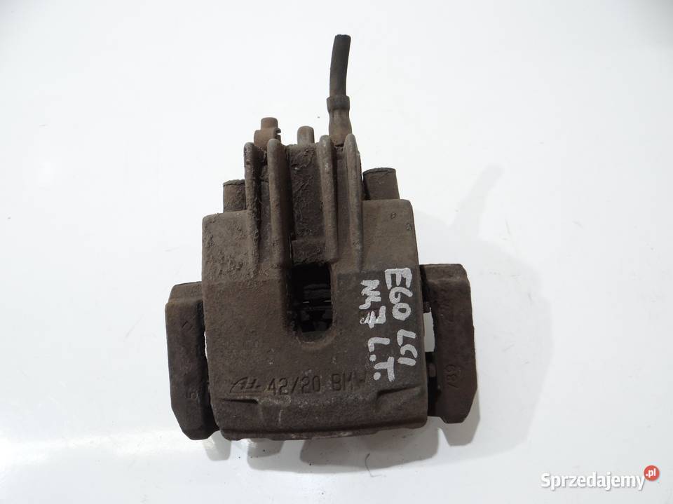 ZACISK HAMULCOWY LEWY TYŁ BMW E60 E61 N47 4220 Motoryzacja Strzyżewice