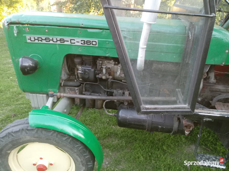 Ursus c355 360 super stan opony nowe 100 sprawny Goszczanów