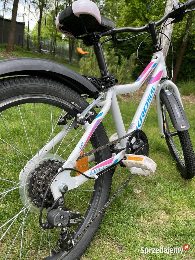 Rower dziecięcy Kross Lea Mini 20 biały stan Łódź