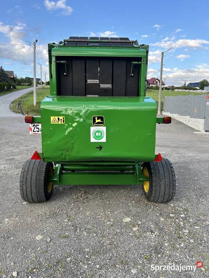 Sprzedam piękną prasę prasa pasowa John Deere Rolujące (belujące) małopolskie Nowy Sącz