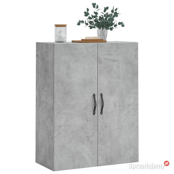 Szafka wisząca szarość betonu 695x34x90 WM834982 mazowieckie