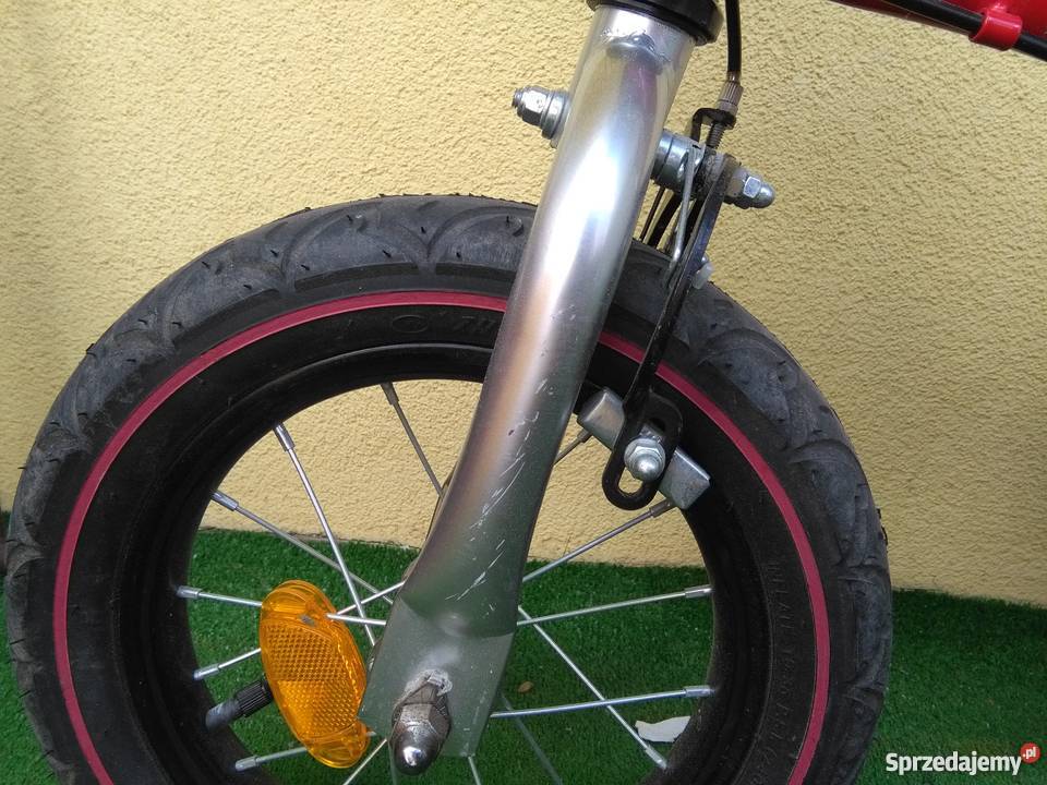 Rowerek 2w1 firmy I Balance Pro 12 czerwony