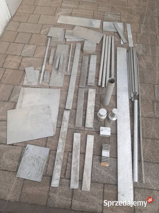 Pełnowartościowe kawałki aluminium