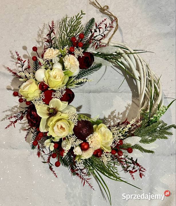 Wianek Bozpnarodzeniowy Premium piękny duży Dom i Ogród Przysucha
